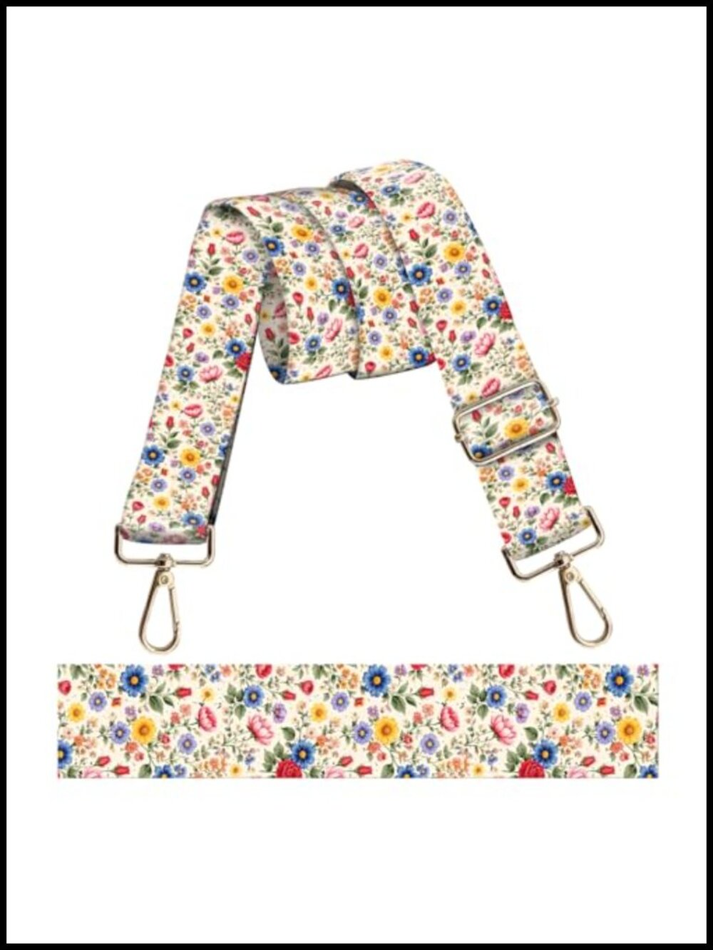 Adjustable Purse Strap Replacement Crossbody Shoulder Strap Polyester